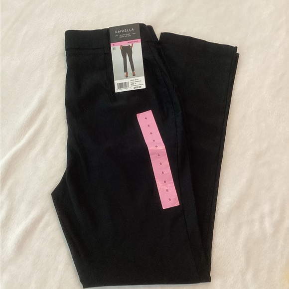 Rafaella Classic stretch Black Pants - Picture 1 of 3